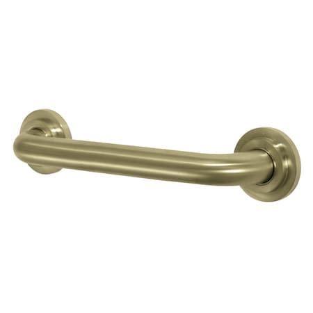 Manhattan Contemporary Grab Bar, 14-13/16" L, Brass, Brushed Brass DR414127
